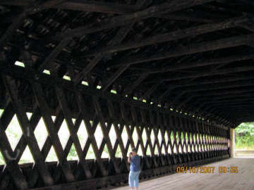 Gilbertville Covered Bridge, MA-08-04